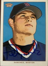 Freddy Sanchez Autographed 2002 Topps 206 #141 Rookie Card 