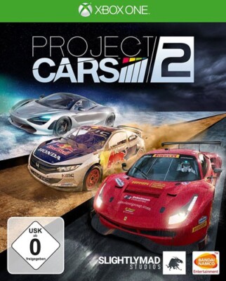 Microsoft Xbox One - Project CARS 2 DE mit OVP sehr guter Zustand