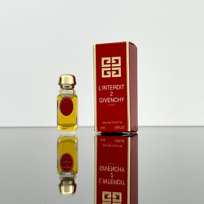 Givenchy L'INTERDIT2 for Women 4ml-1/8oz EDT Splash MINI Travel Size (C57