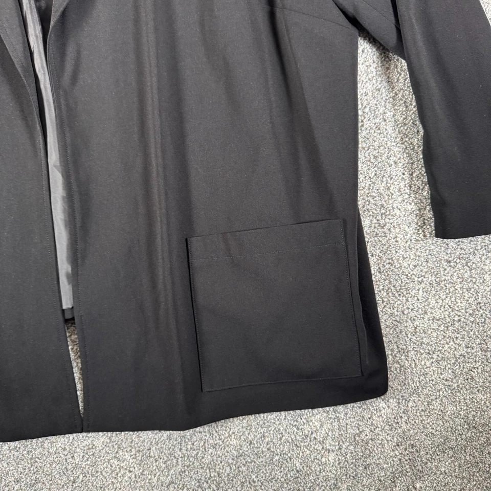 Blazer Versalles Mujer 30W Plus Oficina Minimalista Frente Abierto Vintage Años 90 Retro Foto 3 de 4