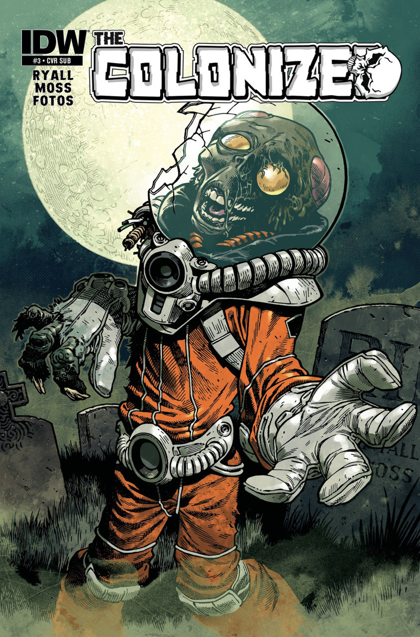 THE COLONIZED #3 (2013) Sub VARIANT Back Issue