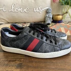 Baskets basses homme GUCCI Ace Supreme Web Detail US8