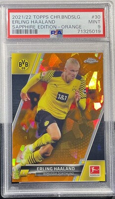 その他 haaland psa9 2021-22 PANINI DONRUSS QATAR ERLING HAALAND #100 RED PRIZM