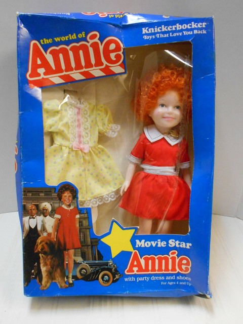 1982 knickerbocker annie doll