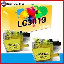 2-Pack LC-3019XXL Yellow Ink Cartridge For MFC-J5335DW MFC-J5330DW MFC-J6930DW