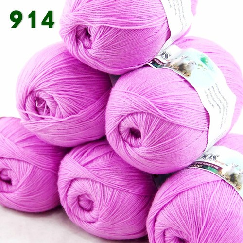 Sale New 6Skeinsx50g Soft Acrylic Wool Cashmere Hand Knit Shawl Crochet Yarn - Picture 30 of 89