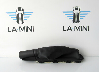 Genuine Used MINI Black Leather Handbrake Gaiter for R56 R55 R57 R58 ...