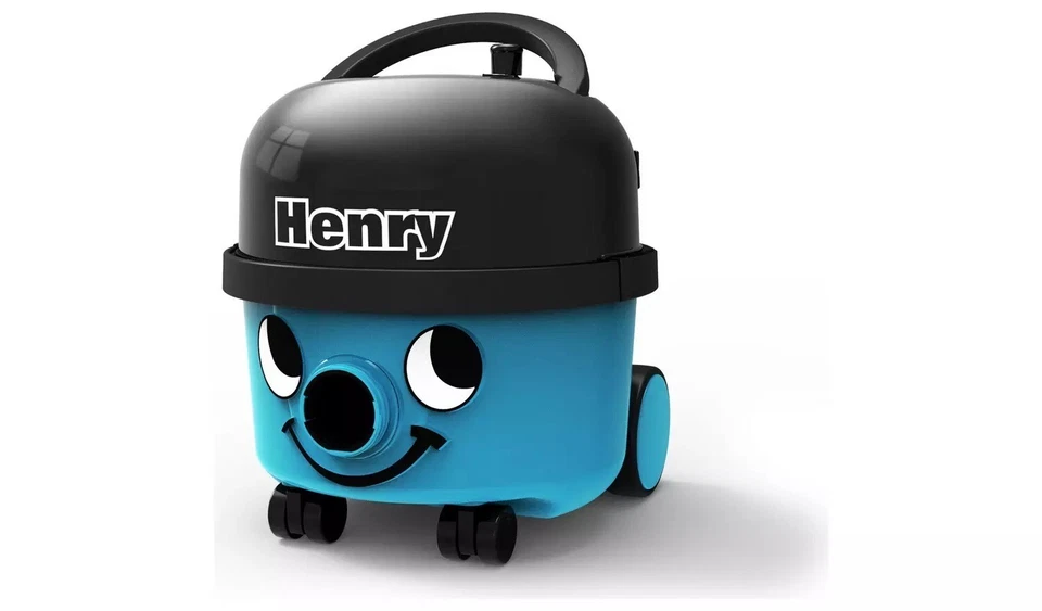 Vacuum Cleaner Henry Hoover Numatic Bagged Corded Cylinder High Capacity Blue UK - Image 2 of 4