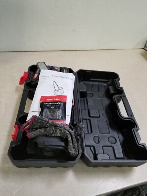 Unbranded Mini Chainsaw Cordless, 6 Inch Portable Electric Chainsaw