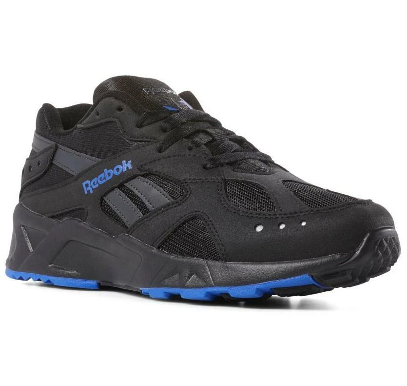 Reebok Classics Aztrek Black Whit Blue DV3913 Running Sneakers