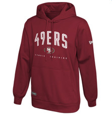 New Era NFL Men's San Francisco 49ers Up Field Performance Fleece Hoodie