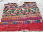 Vintage Guatemalan Hand Woven Hand Sewn Textile Huipil Top Woven Animal Details — photo 1