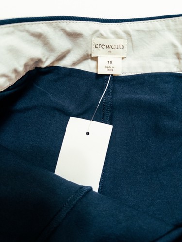 NWT J.Crew Crewcuts Girls' Cotton Twill Uniform Skort Size 10 - Picture 5 of 6