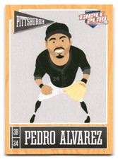 Pedro Alvarez 2013 Panini Triple Play Baseball #66 Pittsburgh Pirates