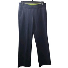 Athletic Lounge Pants Straight Leg Activewear Comfy Casual Black