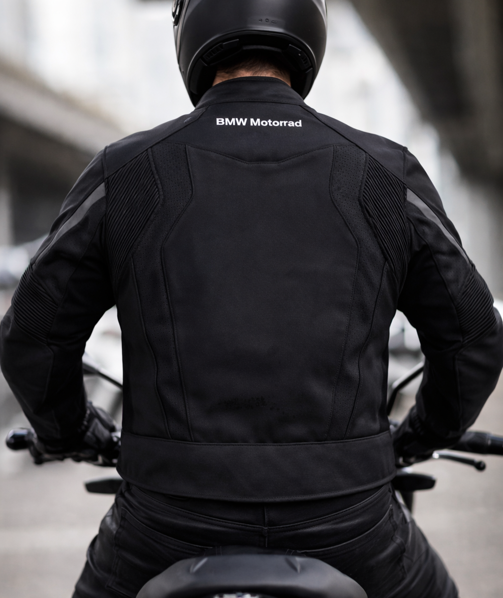 Men's BMW Motorrad Cowhide Leather Biker Jacket Racing Style BMW