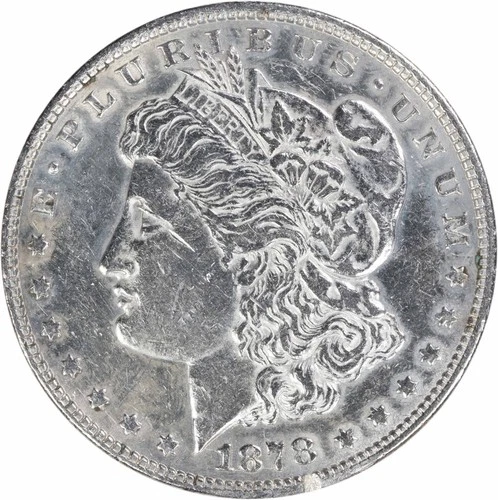 1878 Morgan Silver Dollar 8TF VF Uncertified #1009