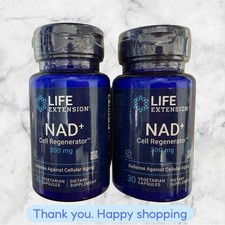 FOR 2 Life Extension NAD+ 300mg Nicotinamide ...