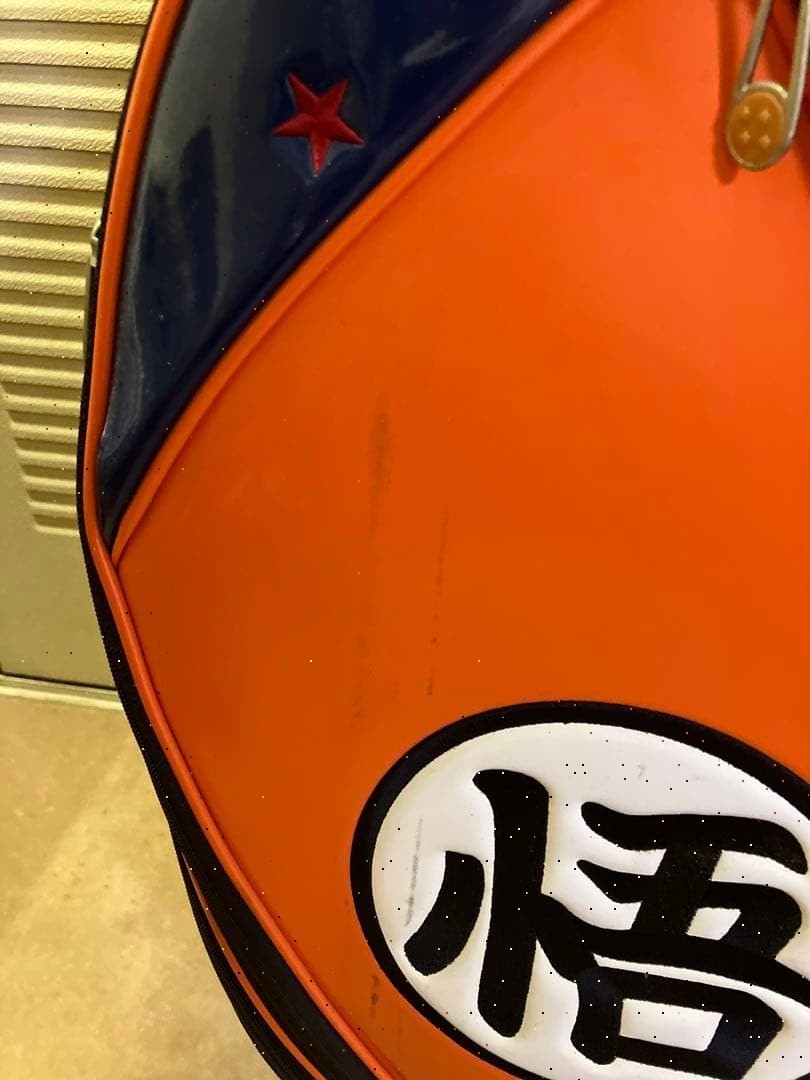 BANPRESTO DRAGON BALL Z Son Goku Caddy Bag 46 inchs Orange Golf