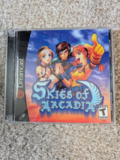 Skies of Arcadia (Sega Dreamcast) Both discs, case and manual