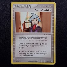 Steven's Advice 92/101 Uncommon Hidden Legends Pokemon Moderately Played on eBay