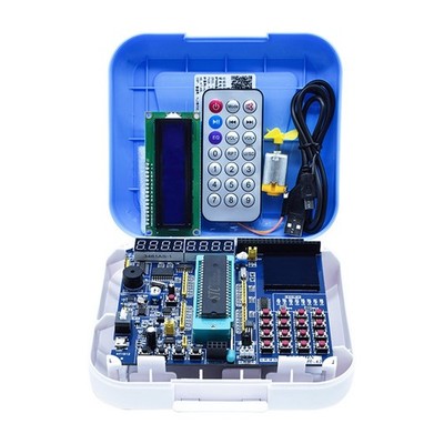 51 Single Chip Microcomputer Development Board Learning Kit for Electronics