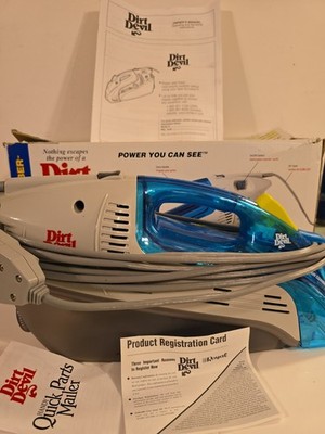 Dirt Devil Spot Scrubber Portable Carpet Cleaner Shampooer w/ Box