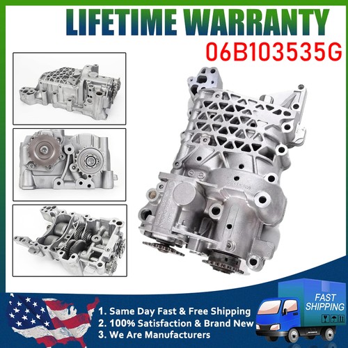 US Balance Shaft Oil Pump Assembly 06B103535G For VW Golf R GTI Audi A3, A4 2.0L