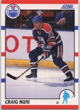 1990-91 Score Canadian #38b Craig Muni