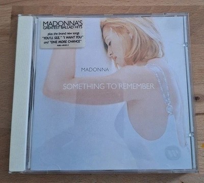 CD MADONNA - SOMETHING TO REMEMBER - GREATEST BALLAD HITS