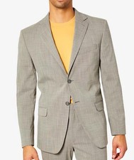 DKNY Men Duran Modern-Fit Stretch Suit Jacket Blazer 40 L NEW 360 DNUR143W0043