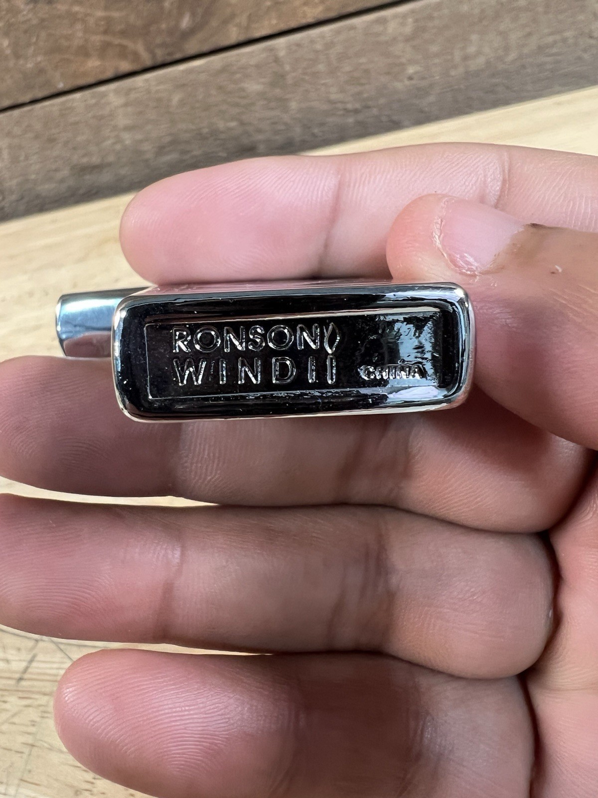 Vintage Ronson Wind II Lighter With Box/Case NOS