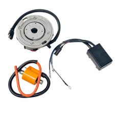 For Suzuki RM125 RM250 RM400 RM500 Stator Flywheel Rotor CDI Ignition Coil Kit