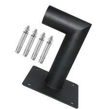 90 Degree Wall Mount Bracket L Shape Bracket for Solar Lights Street Light