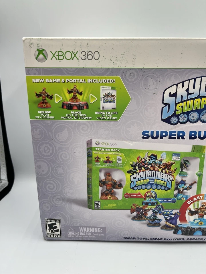 Skylanders Swap Force Super Bundle Pack (XBOX 360) New FROM 2013 SEALED HTF SEE - Image 3 of 4