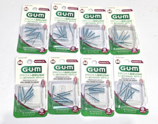 GUM Go-Betweens Proxabrush Refills Moderate 8 Packages New FREE SHIP