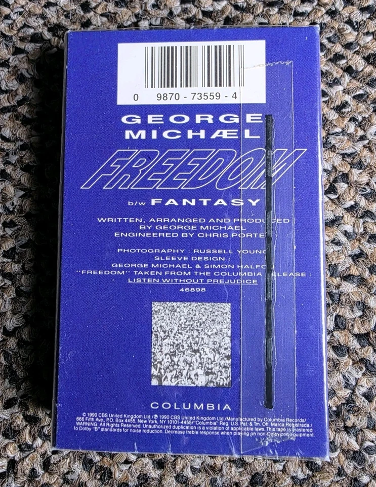 George Michael - Freedom Cassette Single Brand New - Image 2 of 4