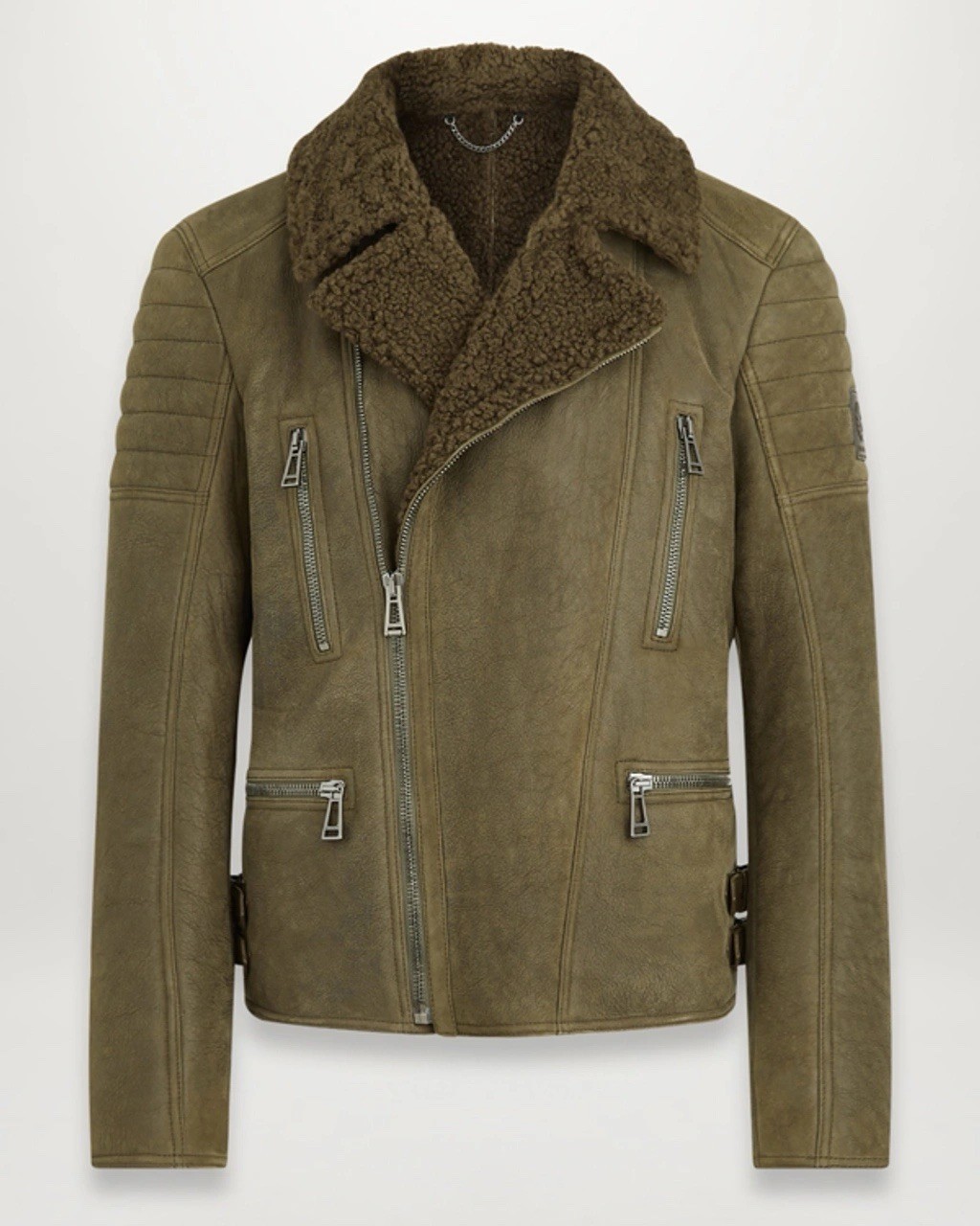 Belstaff Men's Fraser Shearling Jacket Size Medium image 2