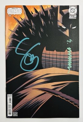 ABSOLUTE BATMAN #18 2X SIGNED BY CANETE & SNYDER W/ COA 1st Print CVR C