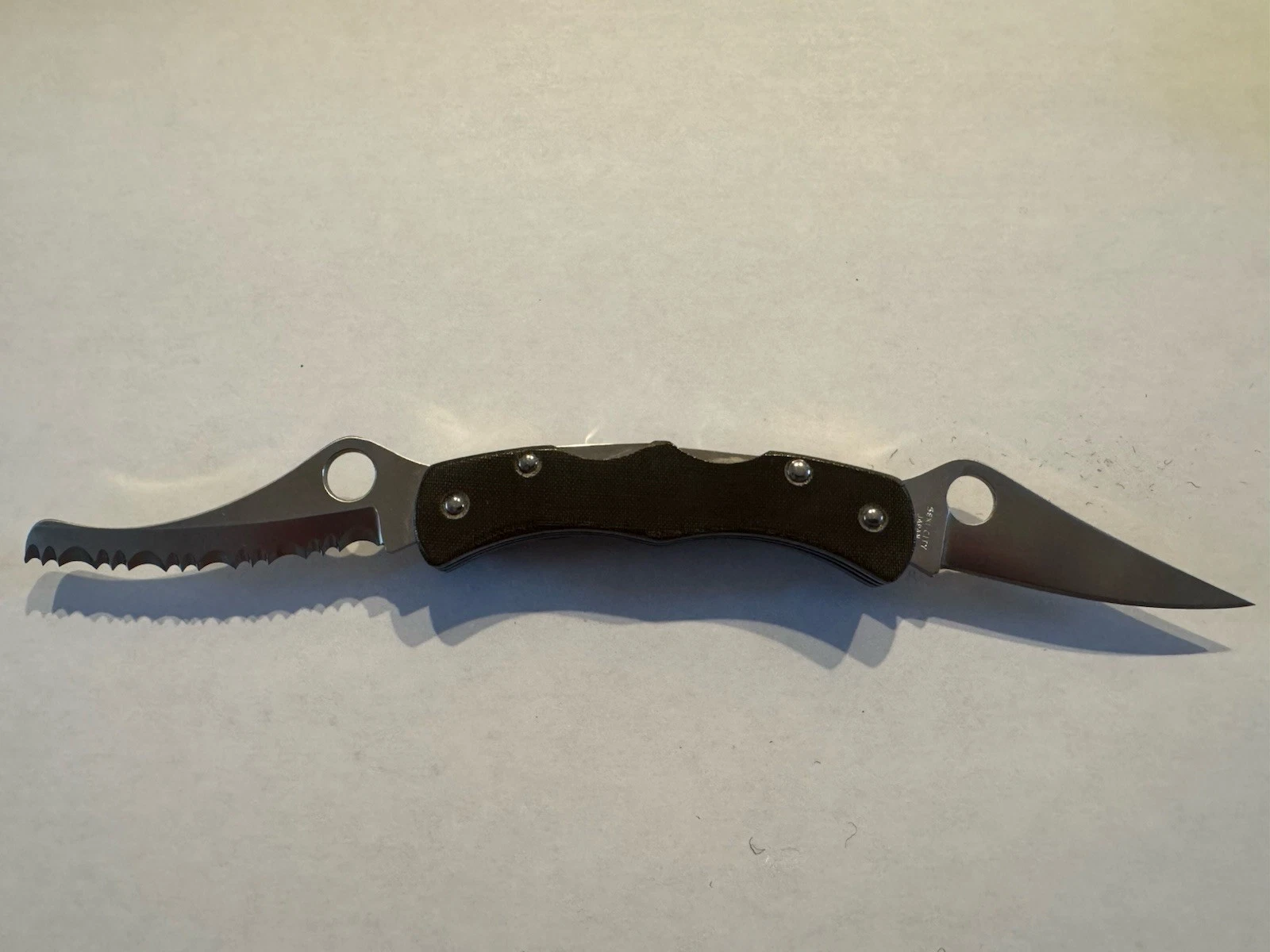 Spyderco C39P&S Mini-Dyad *NEW IN BOX* *ULTRA RARE*