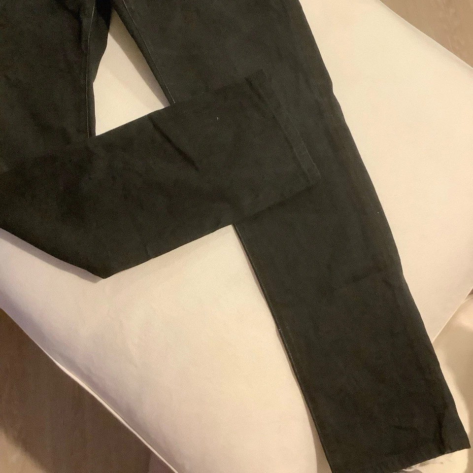 Saint Laurent Paris D02 M/SK-LW Jeans Size 33 Black Slim Fit 5 Pocket Luxury - Image 2 of 4