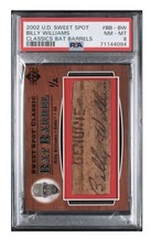 Billy Williams Chicago Cubs 2002 Upper Deck Sweet Spot Barrel Relic 1/2
