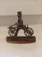 Draisine Laufmaschine Figur