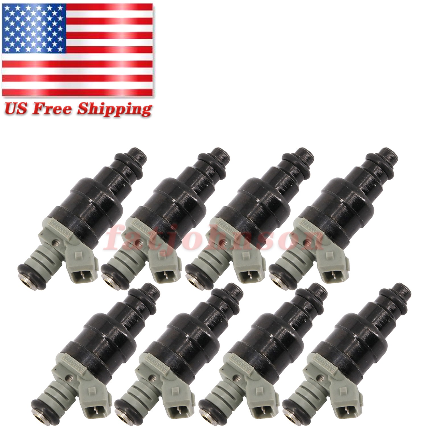 8x Fuel Injectors 53030778 UPGRADE For Bosch Dodge Ram 1500 5.2L 5.9L V8 1996-99