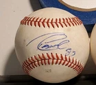 Autographed Baseball game used TYLER CALLIHAN Pittsburgh Pirates