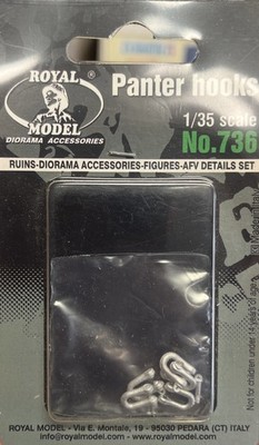 Royal Model 736 1/35 Panther Tank hooks