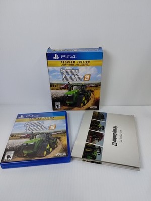 Farming Simulator 19 Premium Edition (Sony PlayStation 4, 2020) PS4 CIB Complete