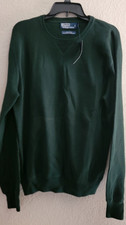 Mens Polo Ralph Lauren Green knit Sweater Small 85