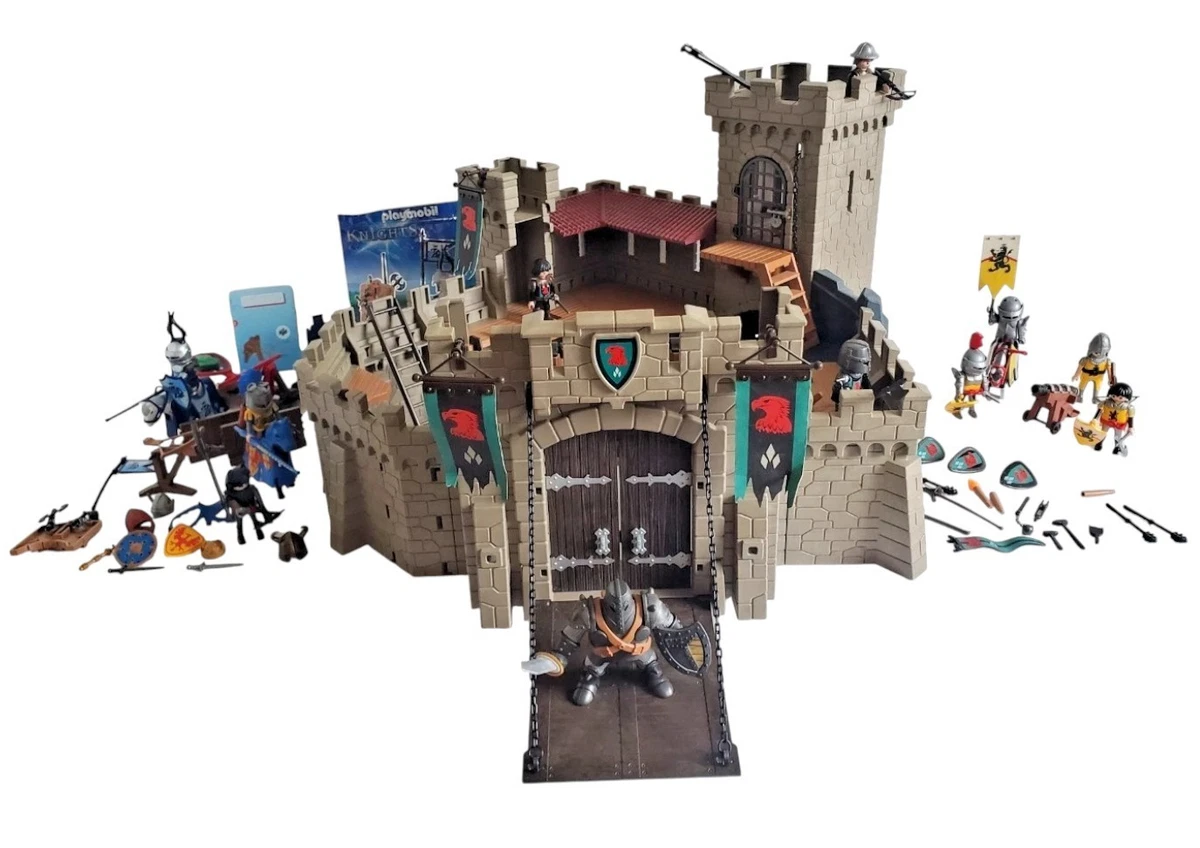 Lot Playmobil Chevaliers Du Moyen Âge - Figurines, Dragons, Univers Médiéval