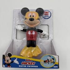  New  Disney Junior Mickey Mouse Clubhouse Water Swimmer Bath Toy Mickey Mouse